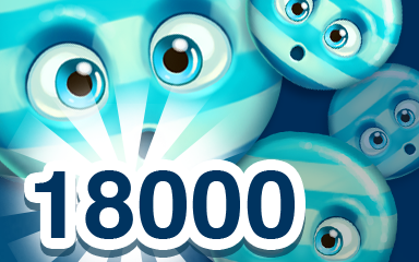 Cookie Connect Blue Cookie 18000 Badge