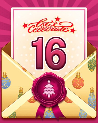 MONOPOLY Sudoku Happy Holidays 16 Badge