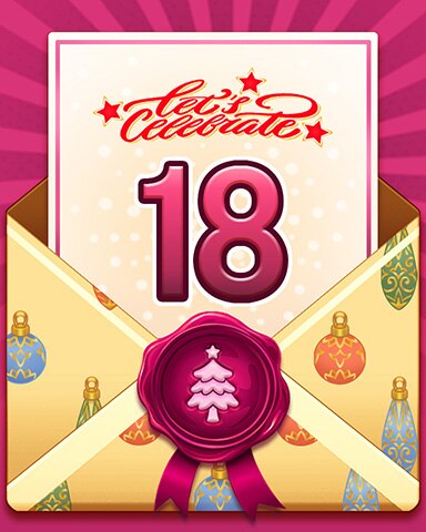 Jungle Gin HD Happy Holidays 18 Badge