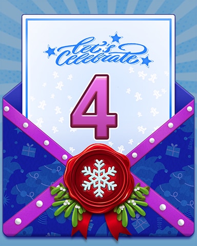 New Year Celebration 4 Badge