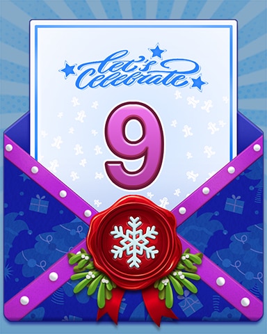 New Year Celebration 9 Badge