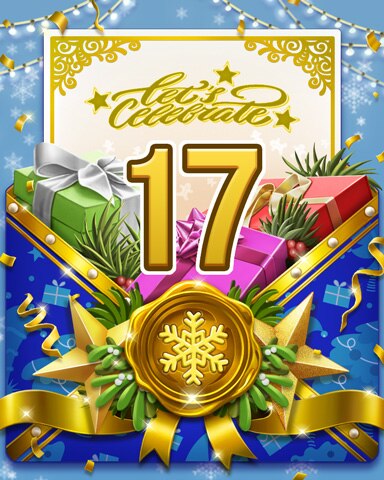 New Year Celebration 17 Badge