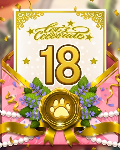 A Pet Lover's 18 Badge - Garden Blast