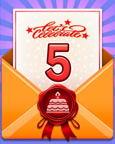 Pogo 24th Birthday Cake 5 Badge - Phlinx II