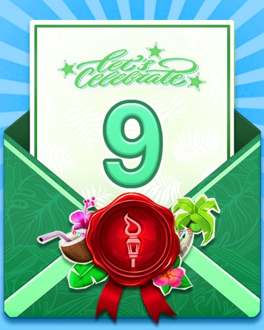 Pogo Garden Blast Pogo 27th Birthday Badge 9