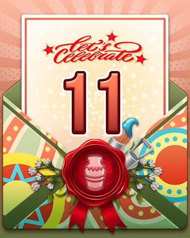 Word Search Daily HD Pottery Painting Party 11 Badge