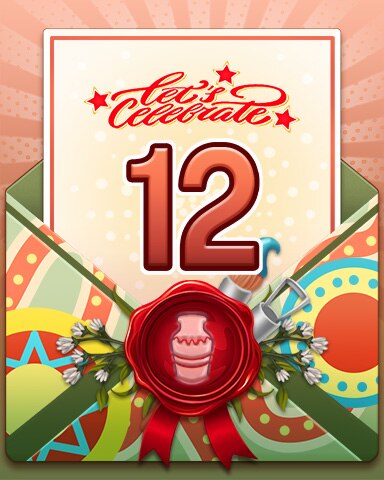 Pogo Slots Pottery Painting Party 12 Badge