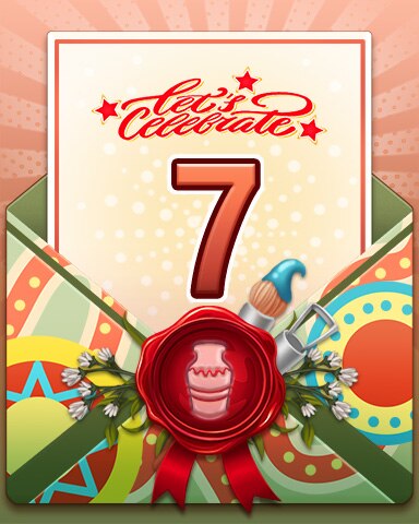 Rainy Day Spider Solitaire HD Pottery Painting Party 7 Badge