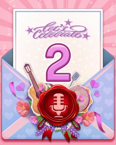 Private Concert Celebration 2 Badge - Mahjong Sanctuary