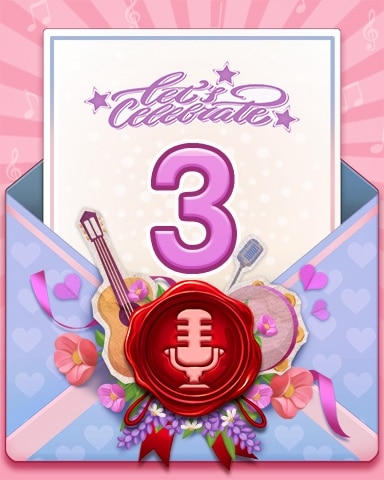 Private Concert Celebration 3 Badge - Matching Moments