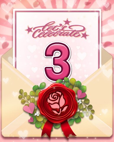 Venice Valentine 3 Badge - Thousand Island Solitaire HD
