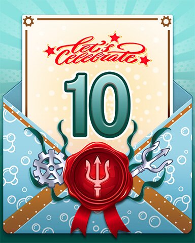 Stack'em HD 26th Birthday Surprise Party 10 Badge