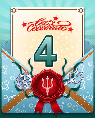 Word Whomp HD 26th Birthday Surprise Party 4 Badge