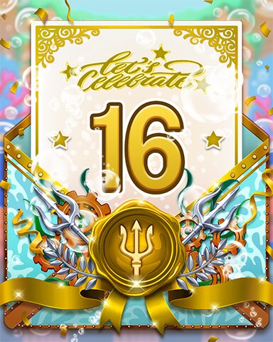 Pogo Slots 26th Birthday Surprise Party 16 Badge