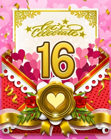 Love's Aflutter 16 Badge - Cookie Connect