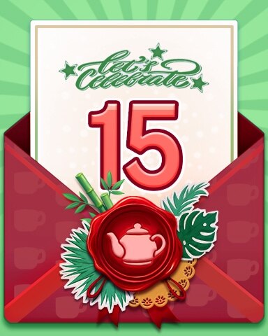 Mother's Day Celebration 15 Badge - First Class Solitaire HD