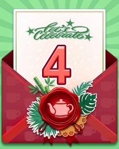 Solitaire Home Story Mother's Day Celebration 4 Badge
