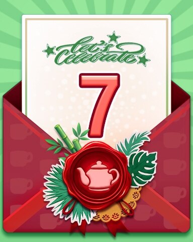 Mahjong Safari HD Mother's Day Celebration 7 Badge