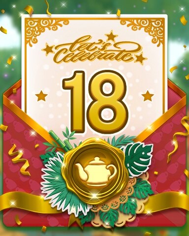 Mother's Day Celebration 18 Badge - Canasta HD
