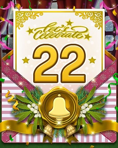 Holiday Ball 22 Badge - Trizzle