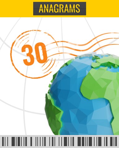 Cockpit Challenge 30 Badge - Anagrams