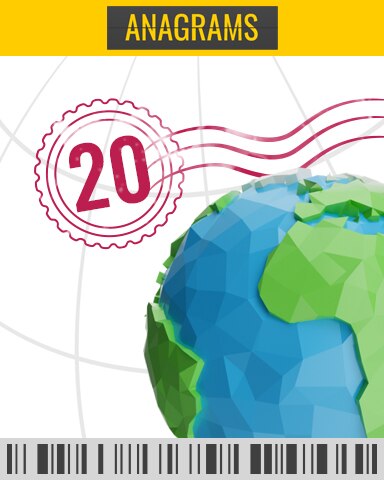 Jetsetter Timed Challenge 20 Badge