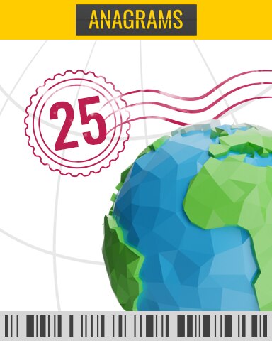 Jetsetter Timed Challenge 25 Badge