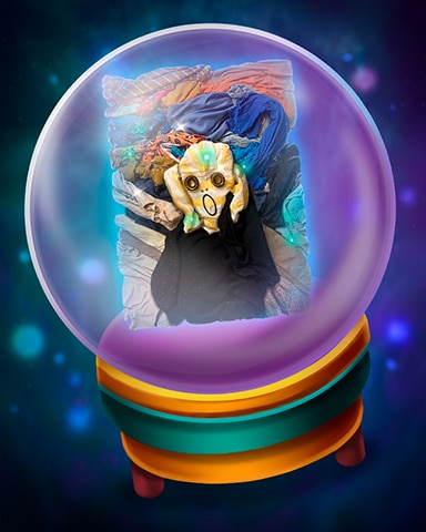 Claire Hart: Secret in the Shadows Art Out of Mind Badge