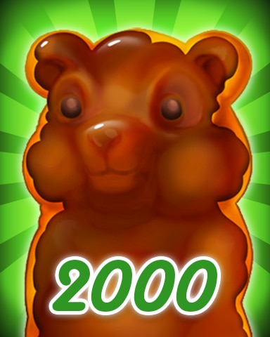 Gummy Bear 2000 Badge