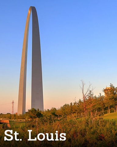 Cross Country Adventure St. Louis Badge