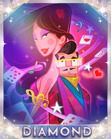 Canasta HD Lovely Notes Diamond Badge