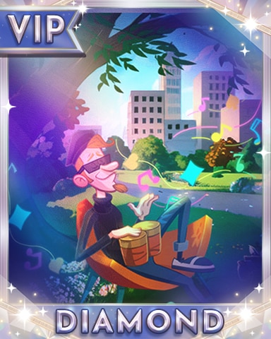 Canasta HD Bongos in the Park Diamond Badge