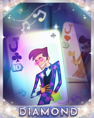 Jack's Club Diamond Badge - Canasta HD