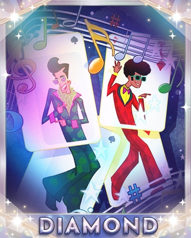 Canasta HD Groovy Cards Diamond Badge