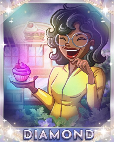 Dice City Roller HD Cupcake Celebration Diamond Badge