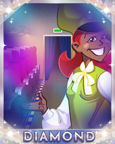 First Class Solitaire HD Cabin Service Diamond Badge