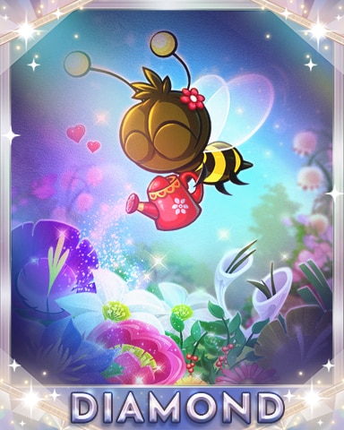 Garden Blast Bee-loved Garden Diamond Badge