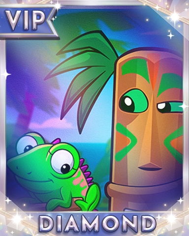 Jungle Gin HD Card Peek Badge Diamond Badge