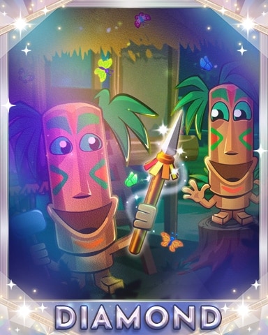 Jungle Gin HD Shiny New Spear Diamond Badge