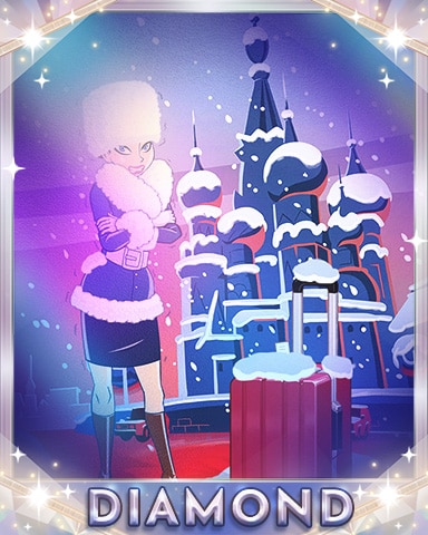 Jet Set Solitaire Chilling Out Diamond Badge