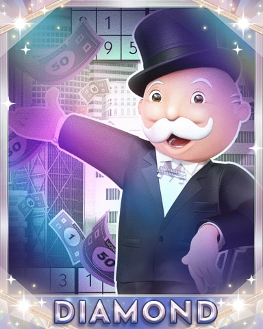 MONOPOLY Sudoku Happy Numbers Diamond Badge
