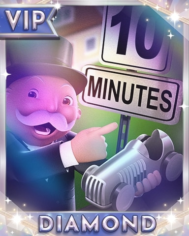 Ten Minute Parking Diamond Badge - MONOPOLY Sudoku
