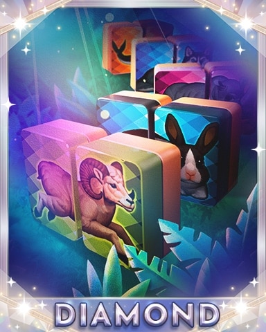 Mahjong Safari HD Five Pairs Diamond Badge