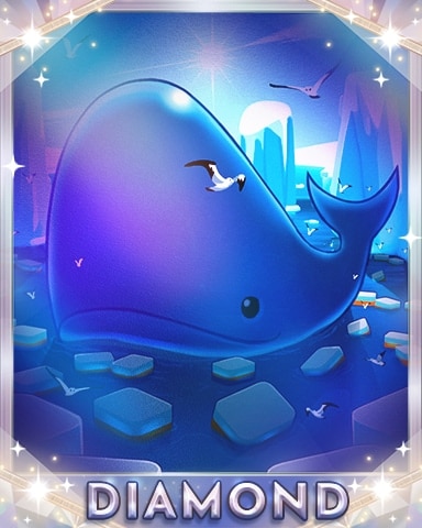 Mahjong Safari HD Happy Whale Diamond Badge