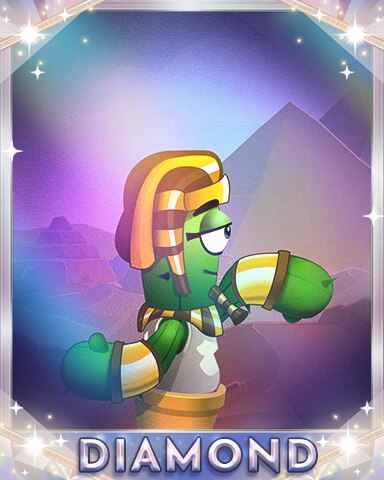 Pop Like an Egyptian Diamond Badge - Poppit! Bingo