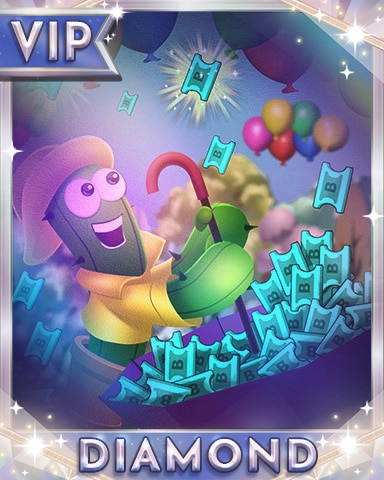 Pogo Poppit! Bingo Ticket Bonanza Diamond Badge