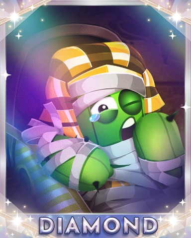 Poppit! Bingo Groggy Mummy Diamond Badge