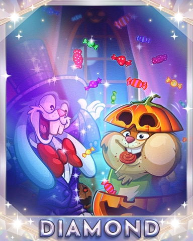 Peggle Blast HD Halloween Fever Diamond Badge