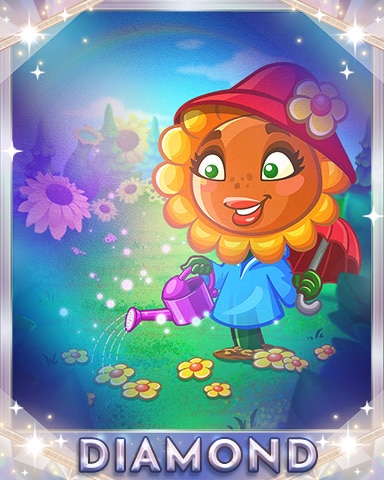 Peggle Blast HD Gardening with Tula Diamond Badge