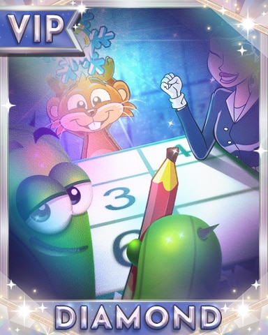 Team Time Diamond Badge - Pogo Daily Sudoku